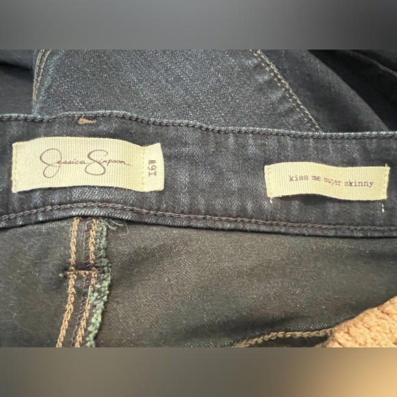 Jessica Simpson Blue Straight Leg Denim - Picture 5 of 5